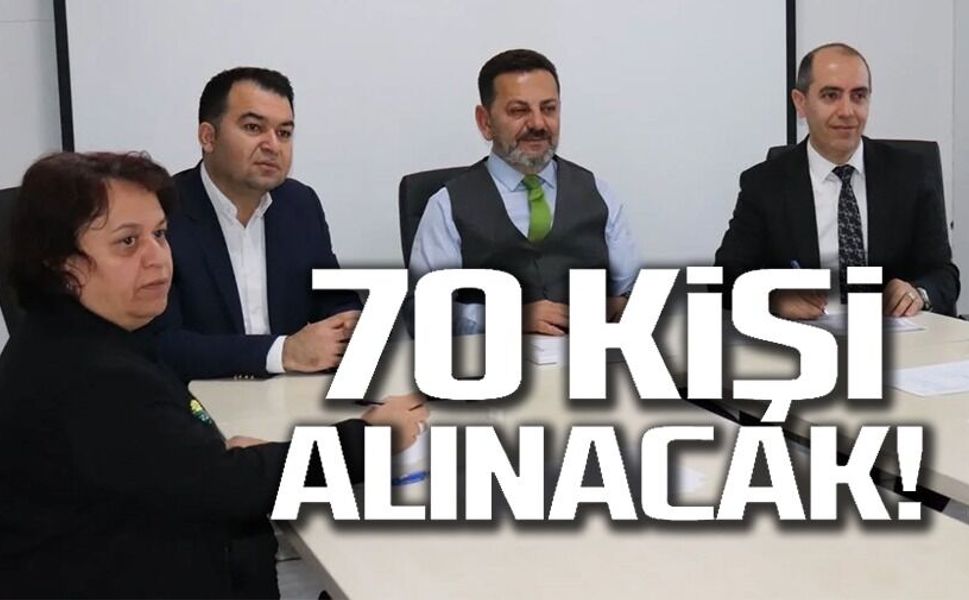 70 KİŞİLİK PERSONEL ALIMI MÜLAKATI YAPILDI