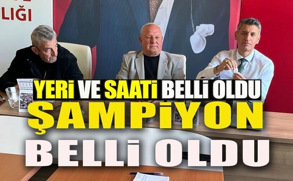 FİNAL MAÇI OSMANELİ'NDE OYNANACAK