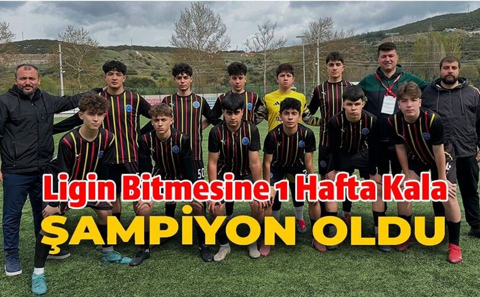 LİGİN BİTMESİNE 1 HAFTA KALA ŞAMPİYONLUĞUNU İLAN ETTİ