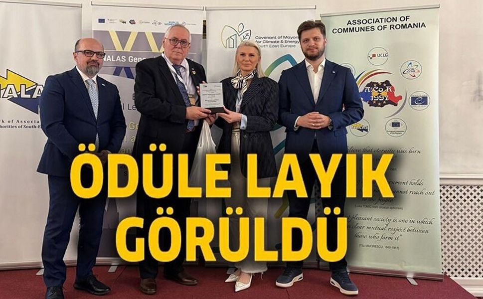 MARMARA BELEDİYELER BİRLİĞİ'NİN İYİ UYGULAMA ÖRNEKLERİ ÖDÜLE LAYIK GÖRÜLDÜ