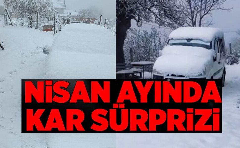 BİLECİK'TE KAR SÜRPRİZİ