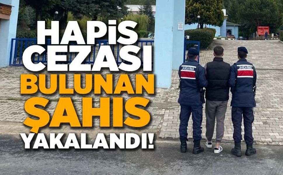 5 YIL 17 AY 23 GÜN HAPİS CEZASI BULUNAN ŞAHIS YAKALANDI