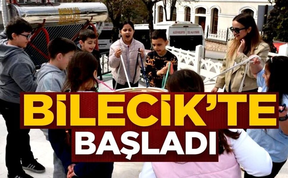 ÇEDES YIL SONU ŞENLİKLERİ BİLECİK'TE BAŞLADI
