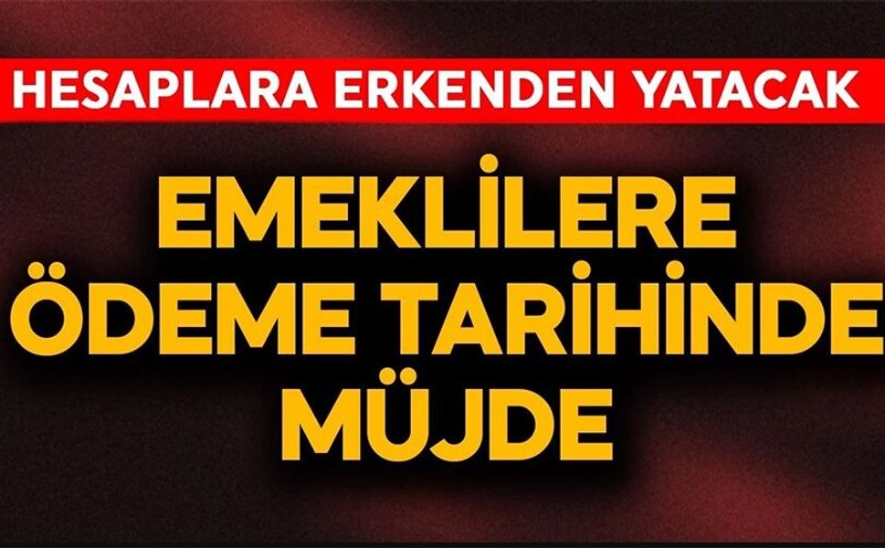 ERKENDEN HESAPLARA YATACAK