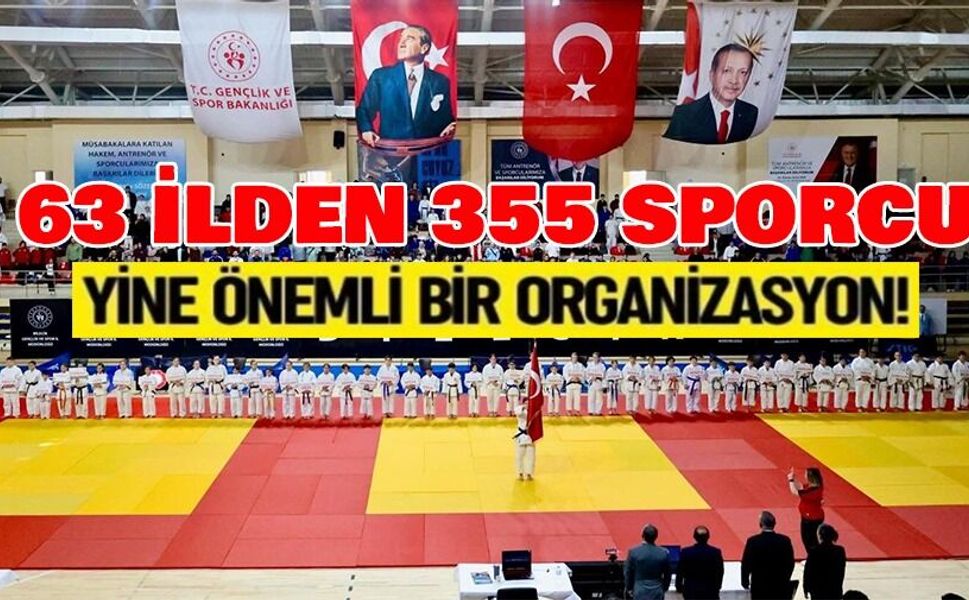 63 İLDEN 355 SPORCU JUDO ŞAMPİYONASI İÇİN BİLECİK'TE MÜCADELE EDİYOR