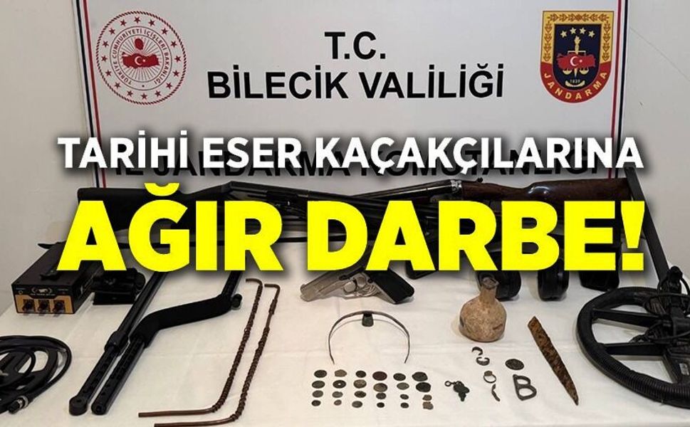 TARİHİ ESER KAÇAKÇILIĞINA DARBE