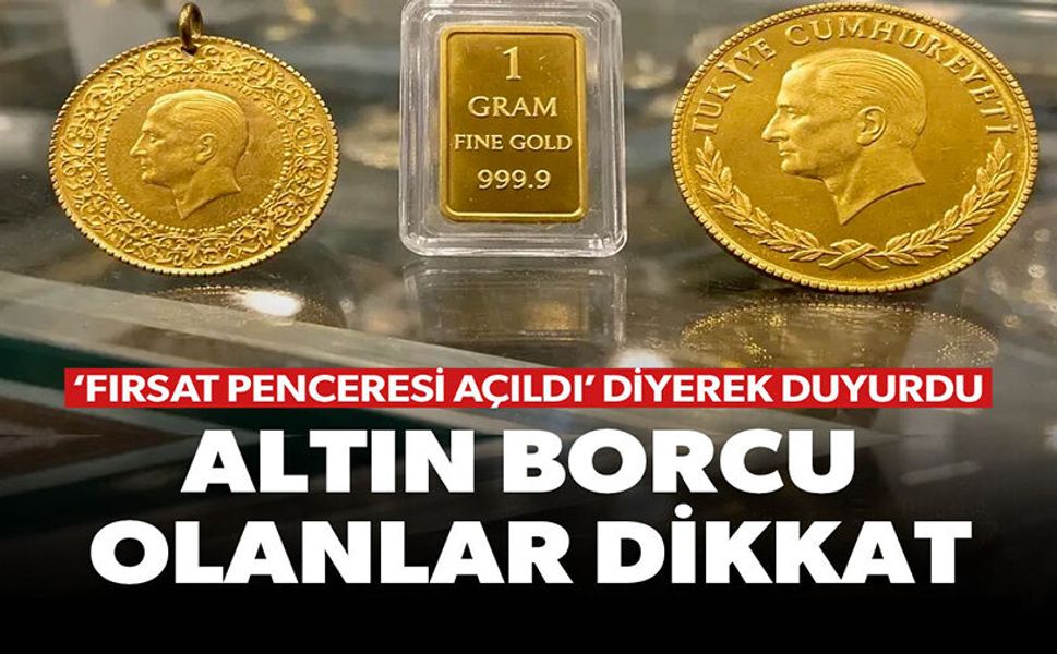ALTIN BORCU OLANLAR DİKKAT