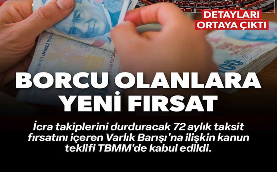 BORCU OLANLARA YENİ FIRSAT