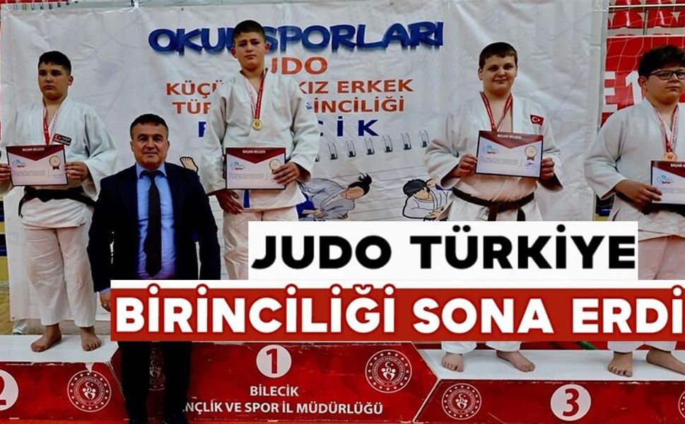 JUDO KÜÇÜKLER TÜRKİYE BİRİNCİLİĞİ TAMAMLANDI