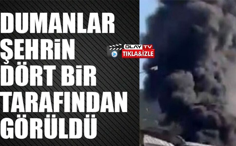 DEPO AMAÇLI KULLANILAN KONTEYNERDE YANGIN