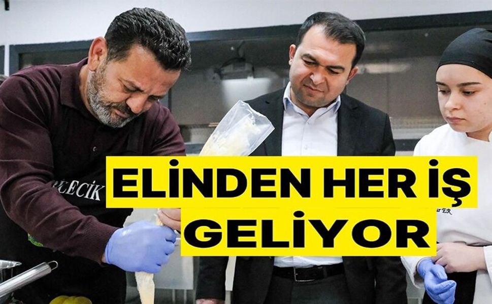 ÖZEL İHTİYAÇLI BİREYLER PASTA VE TATLI YAPTI