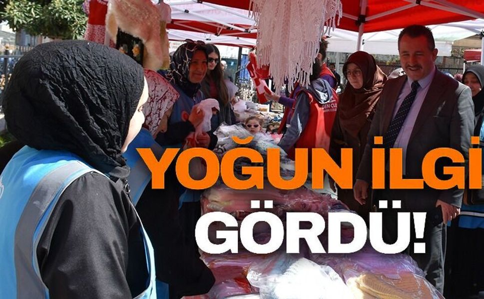 ‘İKİ İNSAN BİR HAYAT: AİLE' TEMALI ‘HAYIR ÇARŞISI' AÇILDI