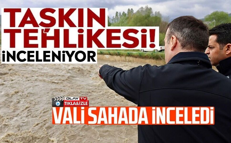 VALİ SÖZER: "EKİPLERİMİZLE BİRLİKTE RİSKLİ BÖLGELERDE TEDBİRLERİMİZİ ALDIK"