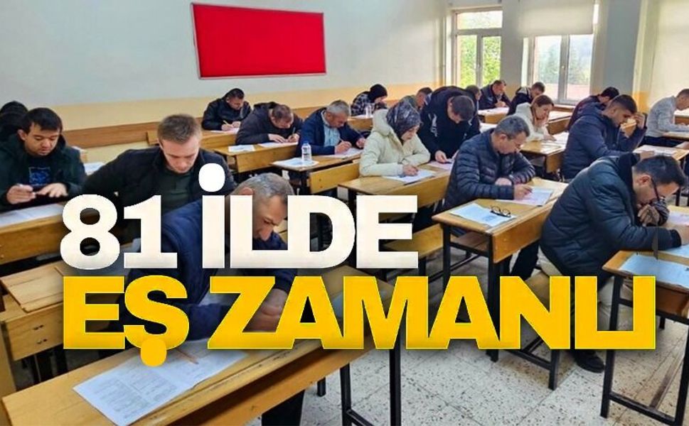 173 ADAY ÖGG SINAVINA GİRDİ
