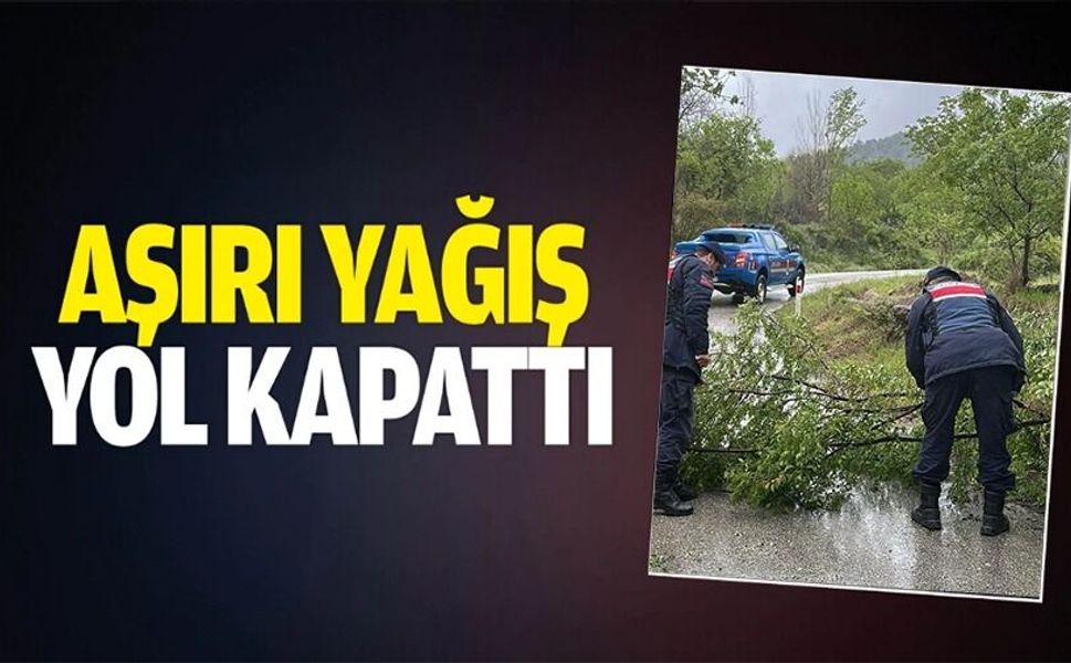AŞIRI YAĞIŞ ULAŞIMI DA OLUMSUZ ETKİLİYOR