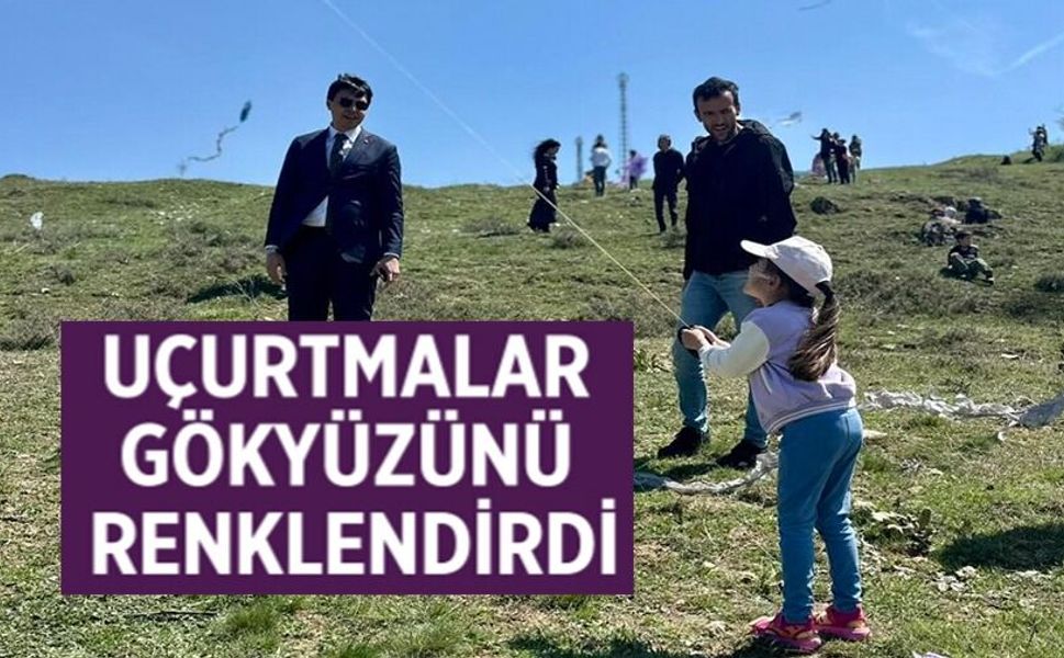 GÖKYÜZÜ UÇURTMALAR İLE RENKLENDİ