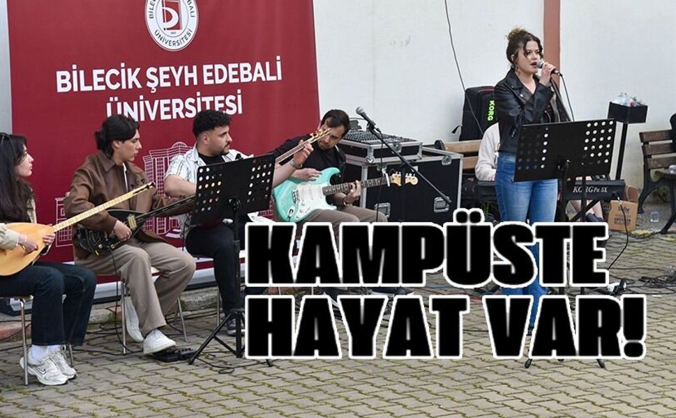 ÖĞRENCİLER KAMPÜS KONSERİYLE UNUTULMAZ ANLAR YAŞADI