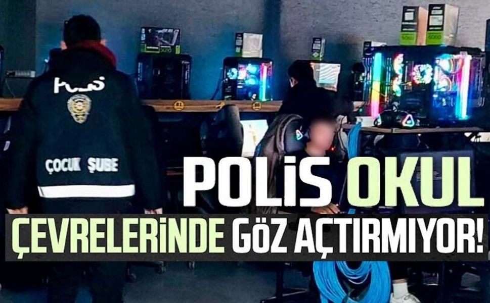 OKUL ÇEVRELERİNDE 381 KİŞİYE DENETİM