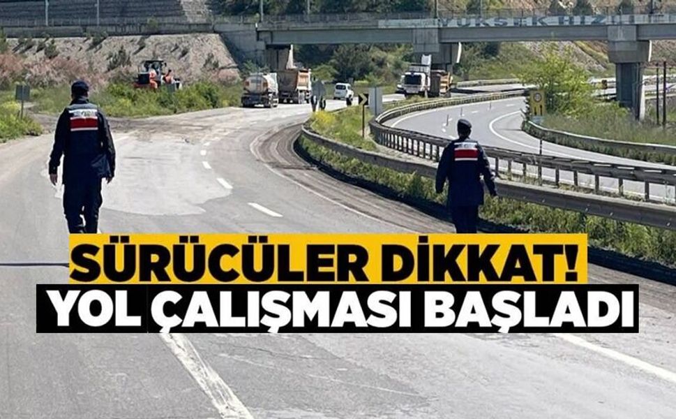 SÜRÜCÜLERİ ETKİLEYECEK ÇALIŞMA BAŞLADI