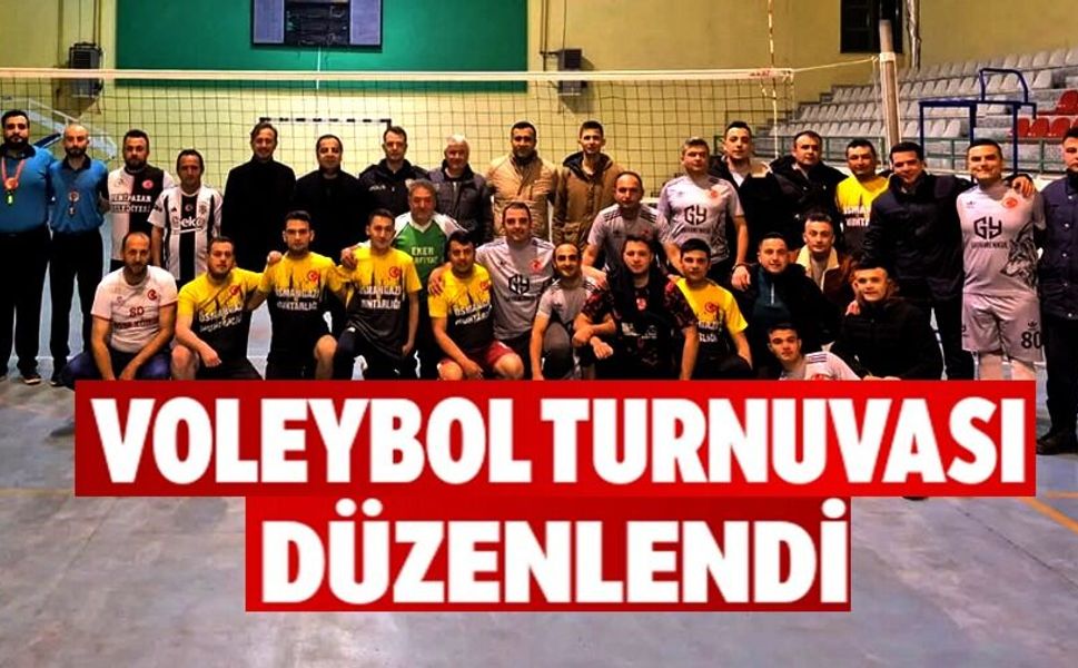 VOLEYBOL TURNUVASI DÜZENLENDİ