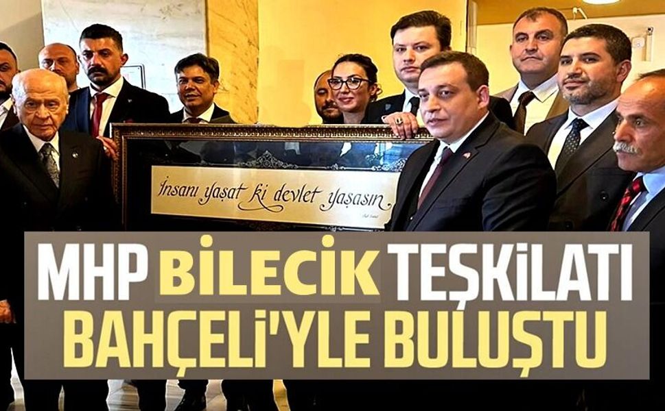 İL BAŞKANINDAN BAHÇELİ'YE ZİYARET
