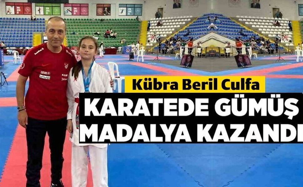 BİLECİKLİ KARATECİDEN GÜMÜŞ MADALYA