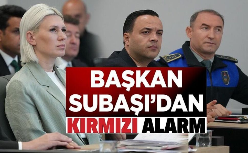 BAŞKAN SUBAŞI, "ORMANLARIMIZIN YANMAMASI İÇİN TÜM KURUMLARIMIZLA İLETİŞİM HALİNDE OLACAĞIZ"