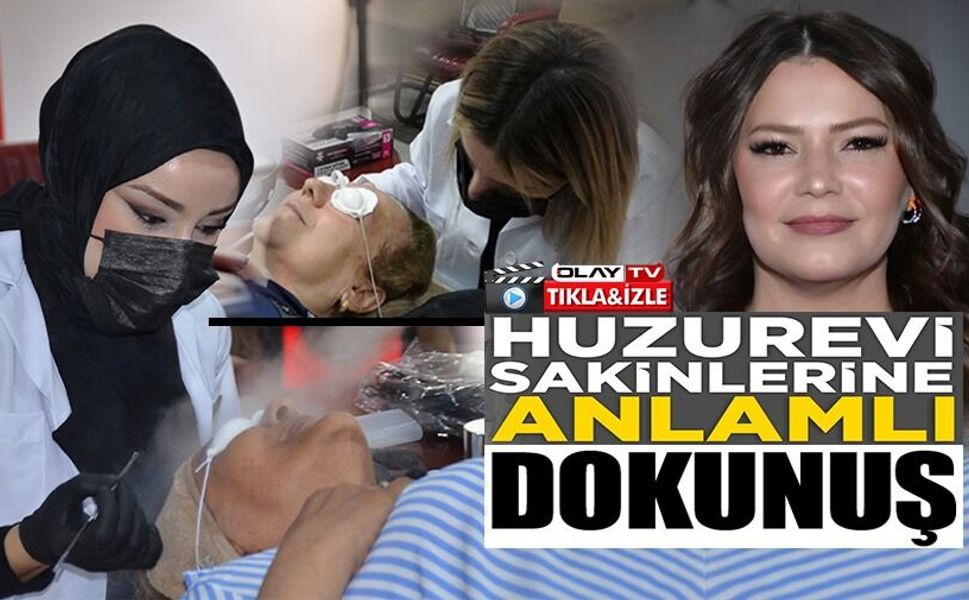 HUZUREVİ SAKİNLERİNE ANNELER GÜNÜ'NDE ANLAMLI DOKUNUŞ