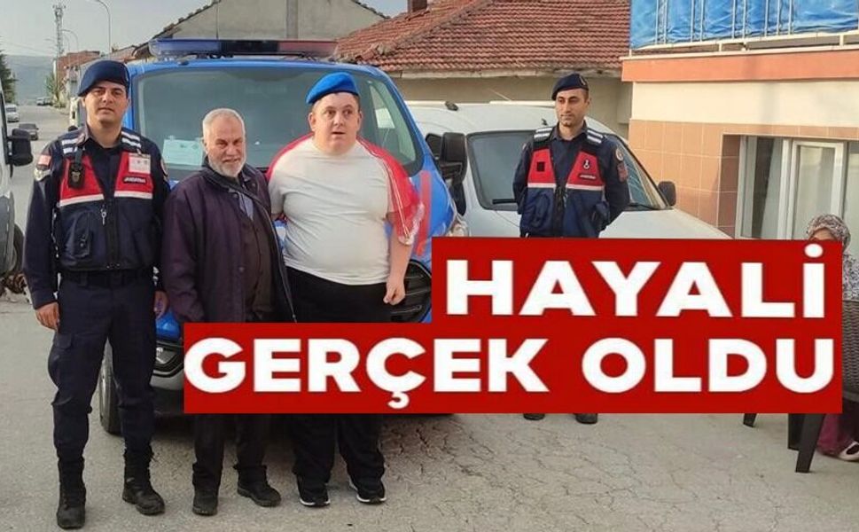 ÖZEL İHTİYAÇLI SELİMCAN'IN ASKER HAYALİ GERÇEK OLDU