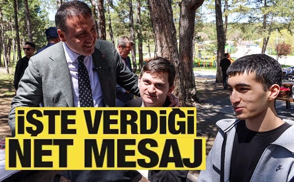 VALİ SÖZER, YKS ÖNCESİ ÖĞRENCİLERLE BULUŞTU
