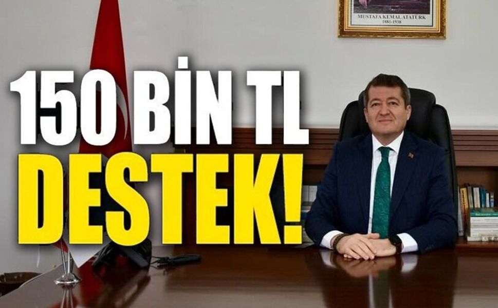 150 BİN TL'LİK TÜBİTAK DESTEĞİ