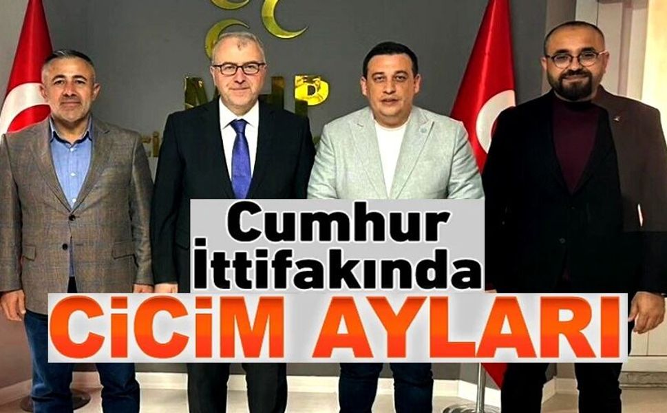 AK PARTİ'DEN MHP'YE 'HAYIRLI OLSUN' ZİYARETİ