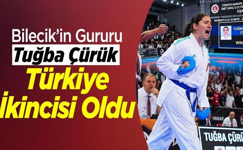 BİLECİKLİ SPORCU TÜRKİYE İKİNCİSİ OLDU