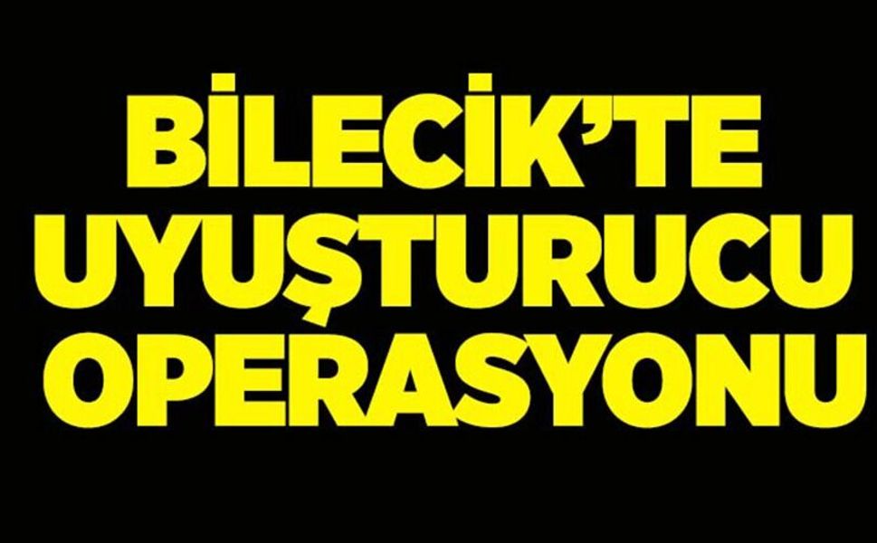 BİLECİK’TE UYUŞTURUCU OPERASYONU: 2 ŞÜPHELİ YAKALANDI