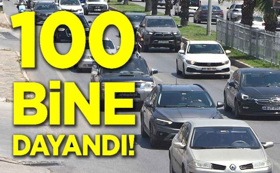 TRAFİĞE KAYITLI ARAÇ SAYISI 97 BİN 534’E ULAŞTI