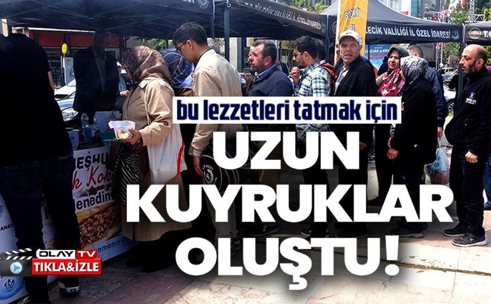 BİLECİK'İN 'TECİLLİ ÜRÜNLERİ' SERGİLENDİ