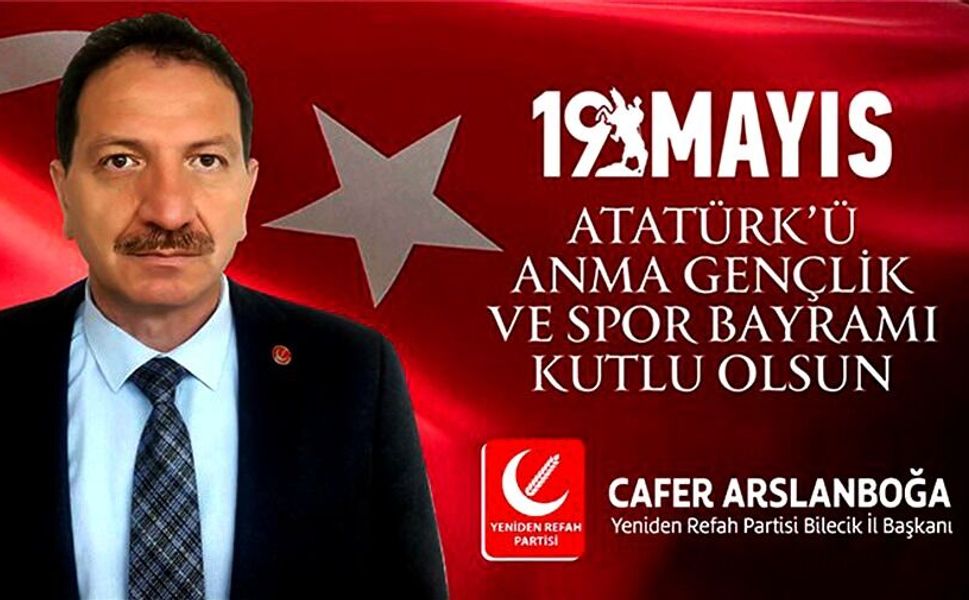 19 MAYIS ATATÜRK'Ü ANMA GENÇLİK VE SPOR BAYRAMI KUTLU OLSUN