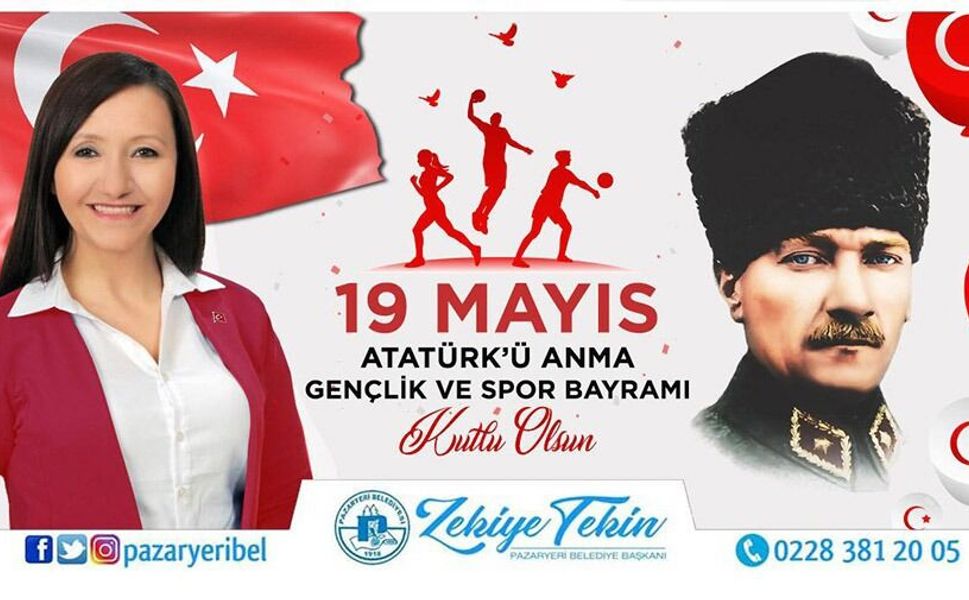 19 MAYIS ATATÜRK'Ü ANMA GENÇLİK VE SPOR BAYRAMI KUTLU OLSUN