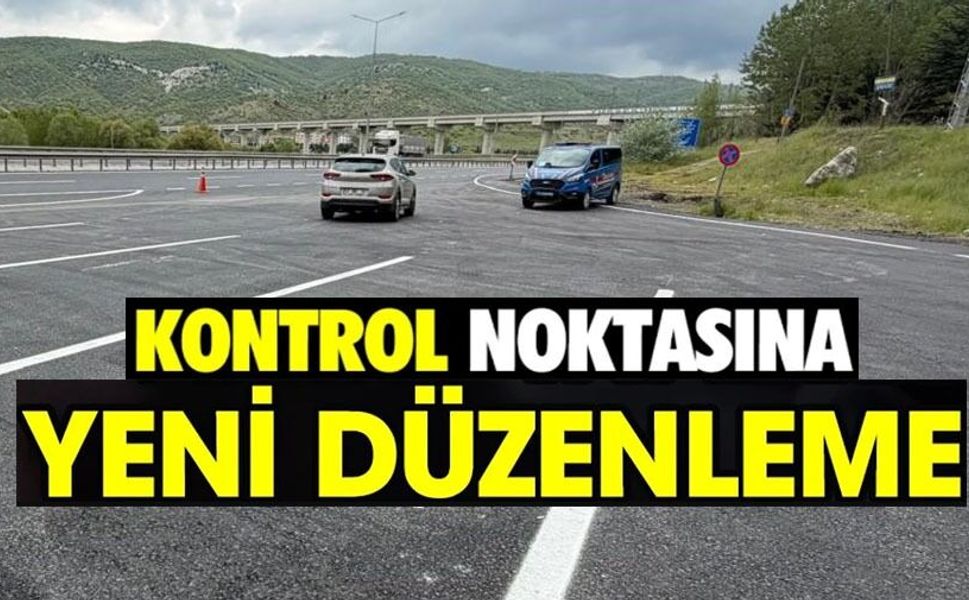 YOL KONTROL NOKTASINDA DÜZENLEME YAPILDI