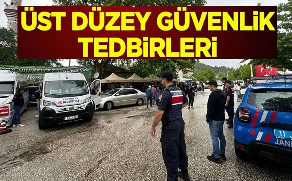 HIDIRELLEZ ŞENLİKLERİNDE 350 VATANDAŞA GÜVENLİK TEDBİRİ