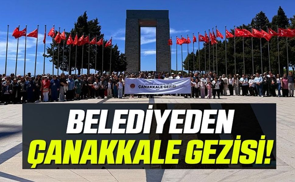 300 KİŞİ ÇANAKKALE GEZİSİ KATILDI