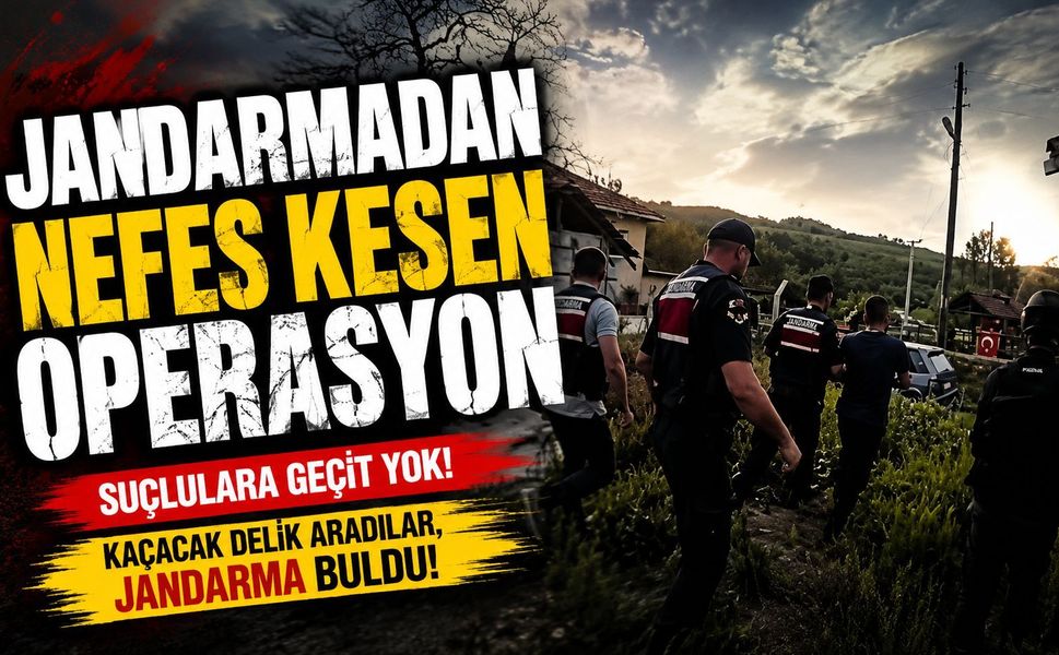 UYUŞTURUCUDAN ARANAN ŞAHIS JANDARMADAN KAÇAMADI