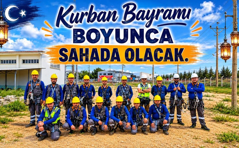 OEDAŞ EKİPLERİ KURBAN BAYRAMI BOYUNCA SAHADA OLACAK