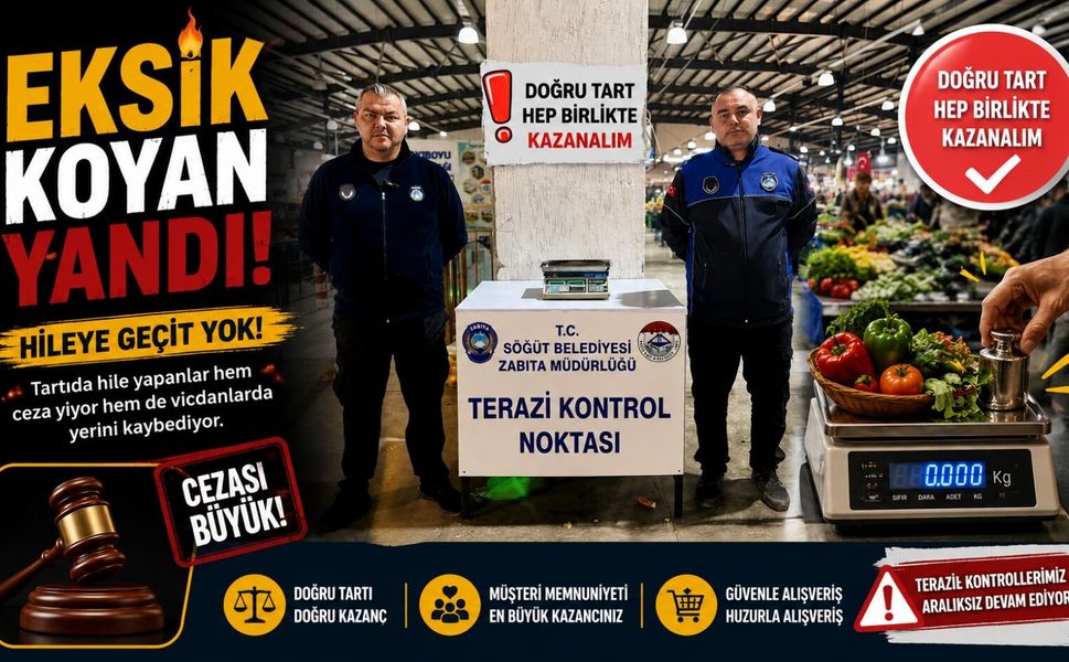TERAZİ KONTROL NOKTASI HİZMETİ BAŞLADI