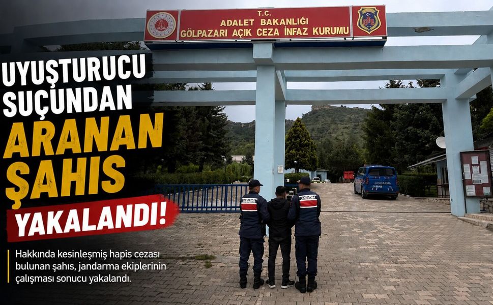 UYUŞTURUCU SUÇUNDAN ARANAN ŞAHIS YAKALANDI